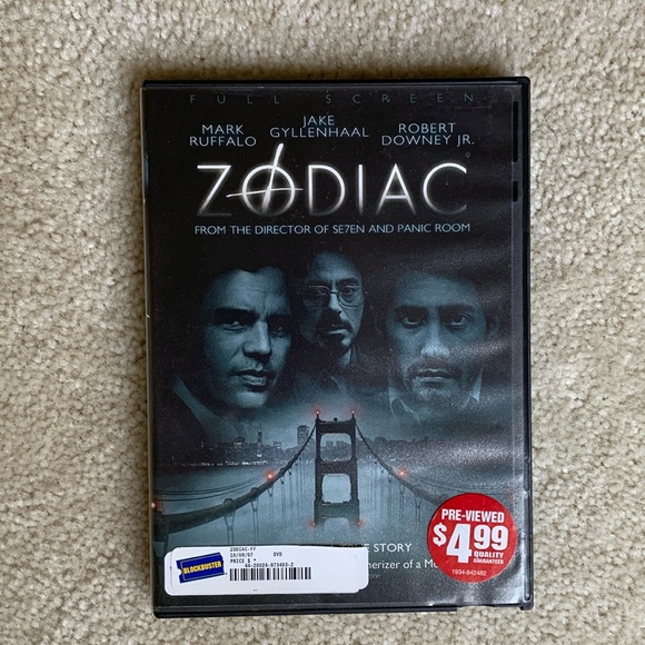 Zodiac DVD, Rated R - Picture 7 of 7